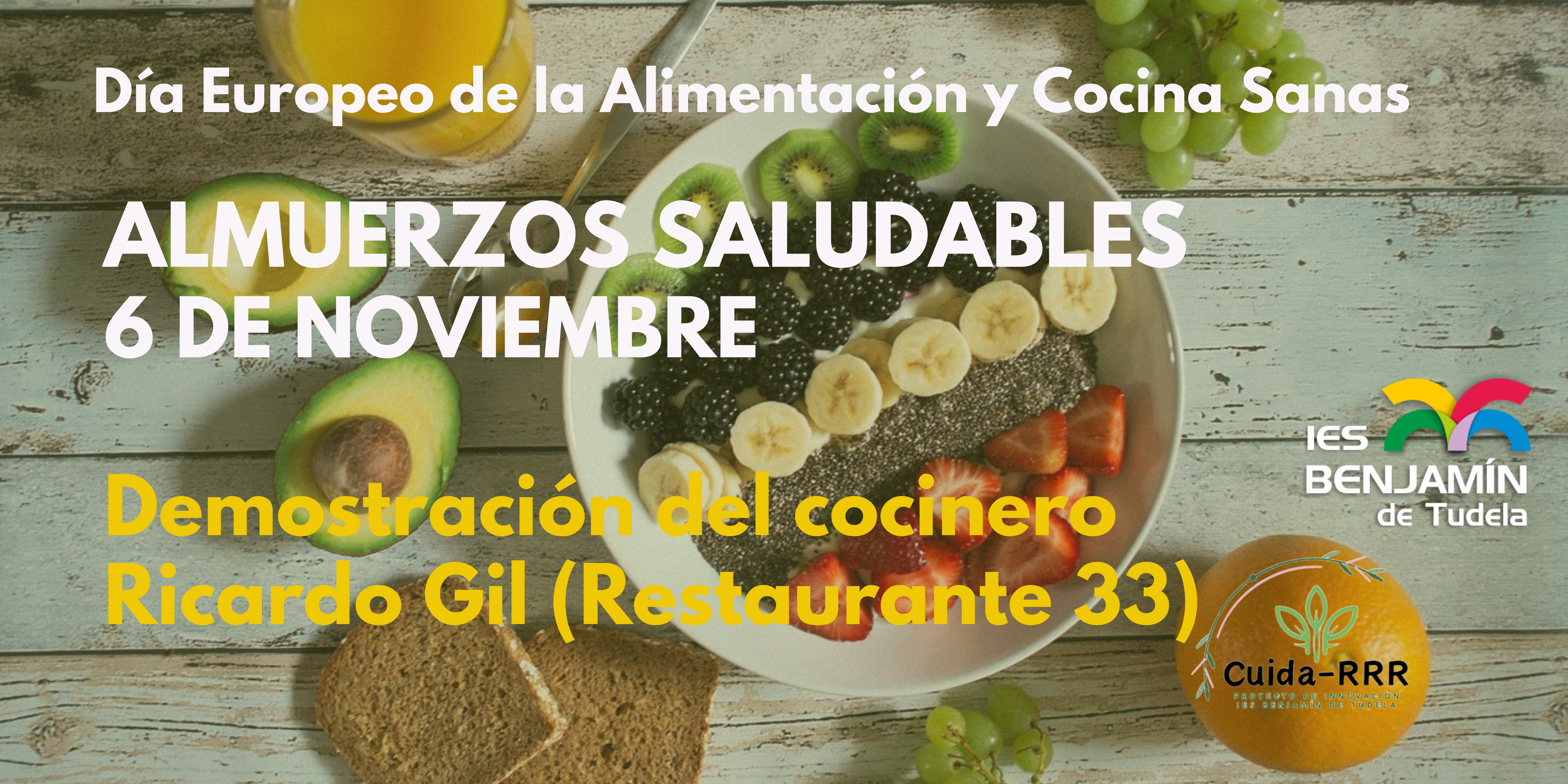 Día Europeo de la Alimentación y Cocina Sana